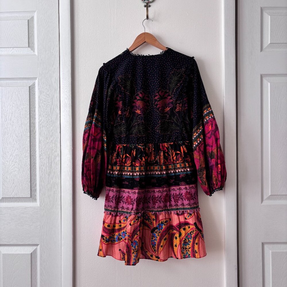 FARM Rio Mixed Patchwork Mini Dress - Picture 6 of 7